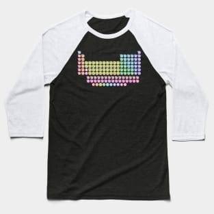 118 Element Button Periodic Table Baseball T-Shirt